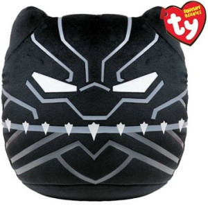 Poduszka DC Black Panther Czarna Pantera Squishy Ty - 22x22cm - pluszak, maskotka