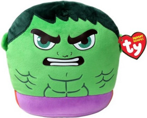 Poduszka Marvel Hulk Squishy TY - 30x22cm - pluszak, maskotka
