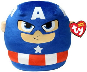 Poduszka Captain America Kapitan Ameryka Marvel Squishy Ty 22cm - pluszak, maskotka