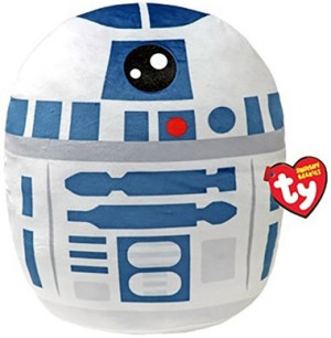Poduszka R2D2 Star Wars Squishy Ty - 22x22cm - pluszak, maskotka