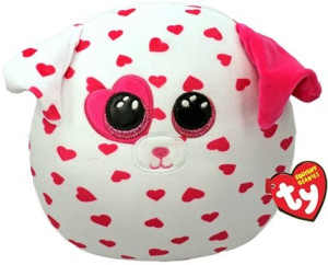 Poduszka Piesek Beau Squishy Ty - 30x22cm - pluszak, maskotka