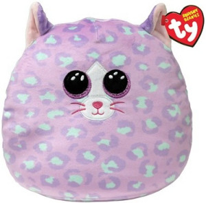 Poduszka Kotek Cassidy Squishy Ty - 22x22cm - pluszak, maskotka