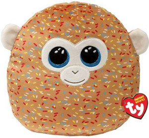 Poduszka Małpka Tamar Squishy Ty - 30x22cm - pluszak, maskotka