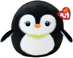Poduszka Pingwinek Neve Squishy Ty - 22x22cm - pluszak, maskotka