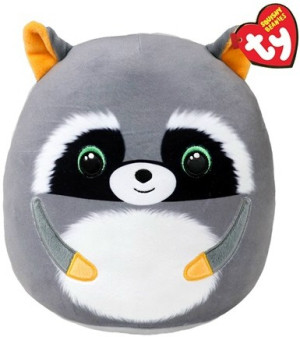 Poduszka Szop Pracz Sneaky Squishy Ty - 22x22cm - pluszak, maskotka