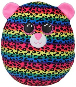 Poduszka Lampart Kotek Dotty Squishy Ty - 30x22cm - pluszak, maskotka