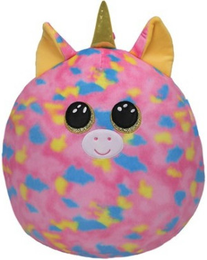 Poduszka Jednorożec Fantasia Squishy Ty - 22x22cm - pluszak, maskotka