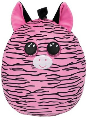 Poduszka Zebra Różowa Zoey Squishy Ty - 30x22cm - pluszak, maskotka