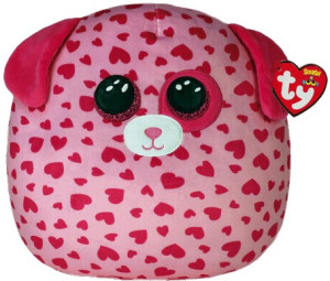 Poduszka Piesek Serce Tickle Squishy Ty - 20x22cm - pluszak, maskotka