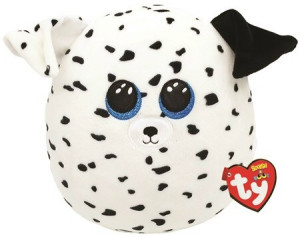 Poduszka Piesek Dalmatyńczyk Fetch Squishy Ty - 30x22cm - pluszak, maskotka