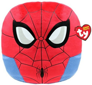 Poduszka Spider-Man Człowiek-Pająk SpiderMan Squishy Ty 40x30cm - pluszak, maskotka