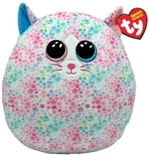 Poduszka Kotek Emma Squishy Ty - 40x30cm - pluszak, maskotka