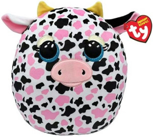 Poduszka Krówka Milkshake Squishy Ty - 40x30cm - pluszak, maskotka