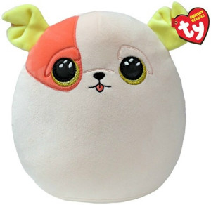 Poduszka Piesek Patch Squishy Ty - 40x30cm - pluszak, maskotka