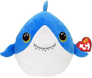 Poduszka Rekin Finsley Squishy Ty - 40x30cm - pluszak, maskotka
