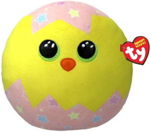 Poduszka Jajko Kura Pippa Kurczak Squishy Ty - 40x30cm - pluszak, maskotka