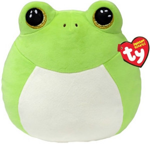 Poduszka Żaba Snapper Żabka Squishy Ty - 40x30cm - pluszak, maskotka