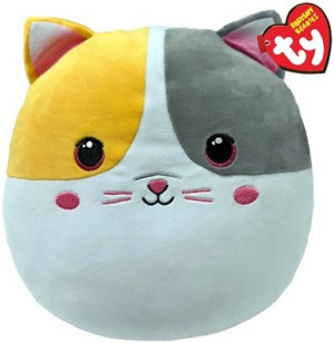 Poduszka Kotek Snuggles Squishy Ty - 22x22cm - pluszak, maskotka