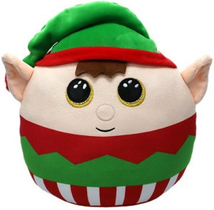 Elf Świąteczny Elfie Squishy - 22x22cm - pluszak, maskotka