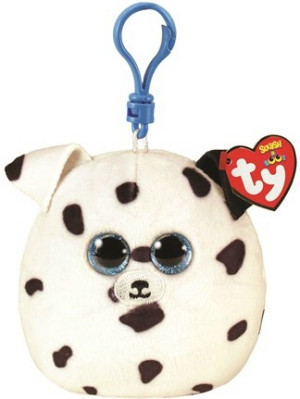 Brelok Piesek Dalmatyńczyk Fetch Pupilki TY - 9cm - pluszak, maskotka
