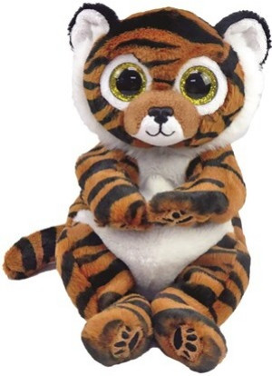 Tygrys Brązowy Clawdia Pupilki TY - 15cm - pluszak, maskotka