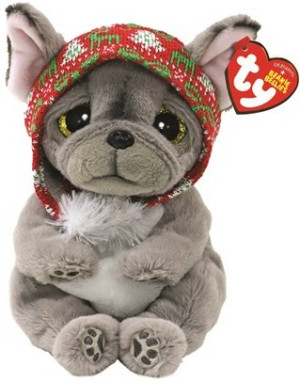Piesek Świąteczny Nordic Pupilki TY - 15cm - pluszak, maskotka