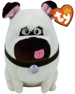 Piesek Mops Mel Sekretne życie... TY - 15cm - pluszak, maskotka