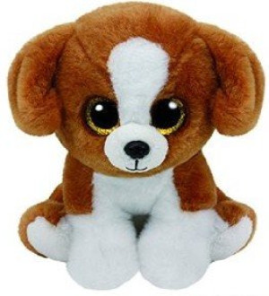 Piesek Snicky Pupilki TY - 15cm - pluszak, maskotka