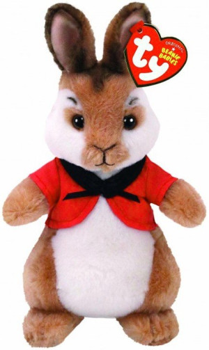 Zajączek Flopsy Piotruś Królik TY - 23cm - pluszak, maskotka