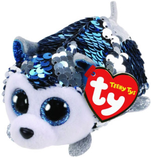 Piesek Husky Slush Flippables Teeny Tys TY - 10cm - pluszak, maskotka