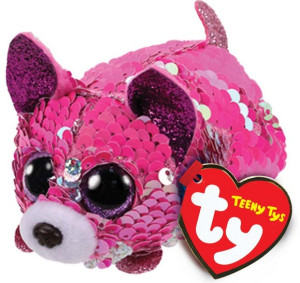Piesek Yappy Chihuahua Flippables Teeny Tys TY - 10cm - pluszak, maskotka