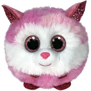 Piesek Husky Kula Princess Puffies TY - 9cm - pluszak, maskotka