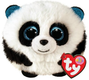 Miś Panda Kula Bamboo Puffies TY - 9cm - pluszak, maskotka