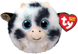 Krówka Kula Moophy Puffies TY - 9cm - pluszak, maskotka