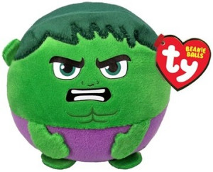 Hulk Marvel Kula Puffies TY - 9cm - pluszak, maskotka