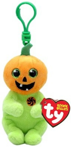 Brelok Dynia Ludzik Halloween Pupilki TY - 9cm - pluszak, maskotka