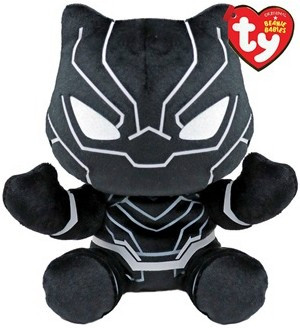 Czarna Pantera Black Panther Avengers TY - 15cm - pluszak, maskotka