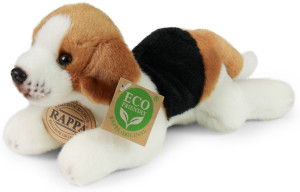 Piesek Beagle Leżący Mini - 16cm - pluszak, maskotka
