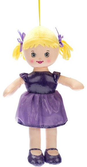 Lalka Tosia Fioletowa Śpiewająca (Głos) - 33cm - pluszak, maskotka