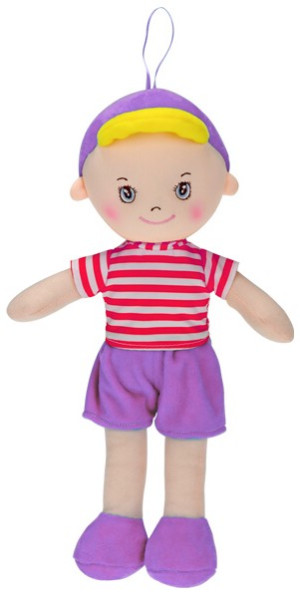 Lalka Piotruś Fioletowy Śpiewający (Głos) - 33cm - pluszak, maskotka