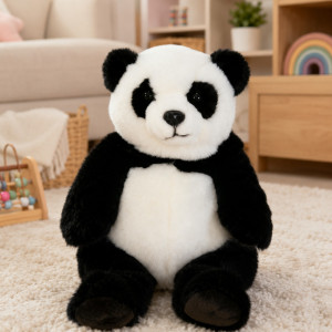 Miś Panda Realistyczna Soft DUBI - 28cm - pluszak, maskotka
