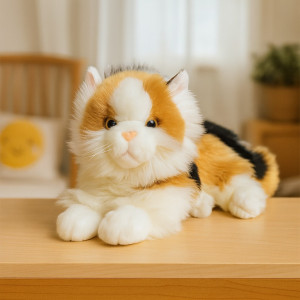 Kotek Łaciaty Calico DUBI - 30cm - pluszak, maskotka