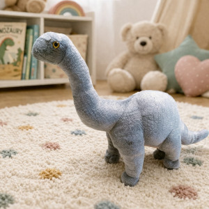 Dinozaur Dipplodoc Diplodok DUBI - 48/40cm - pluszak, maskotka