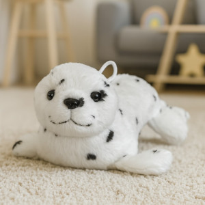 Foka biała Mini Ziki Dubi - 15cm - pluszak, maskotka