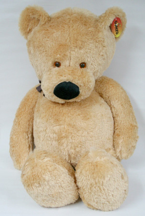 Miś Alfred Beżowy - 90cm - pluszak, maskotka