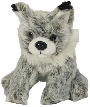 Ryś Szary DUBI - 14cm - pluszak, maskotka