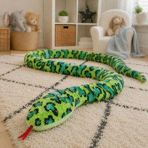 Wąż Zielony Jumbo DUBI - 240cm - pluszak, maskotka