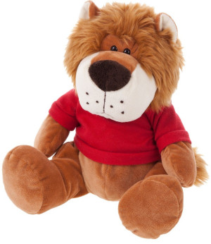 Lew siedzący Richard w koszulce - 25cm - pluszak, maskotka