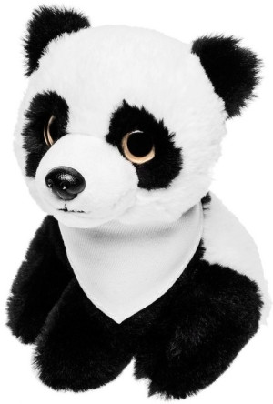 Miś Panda Loka z chustką - 14cm - pluszak, maskotka
