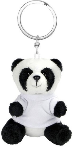 Brelok Miś Panda Bea w koszulce - 8cm - pluszak, maskotka